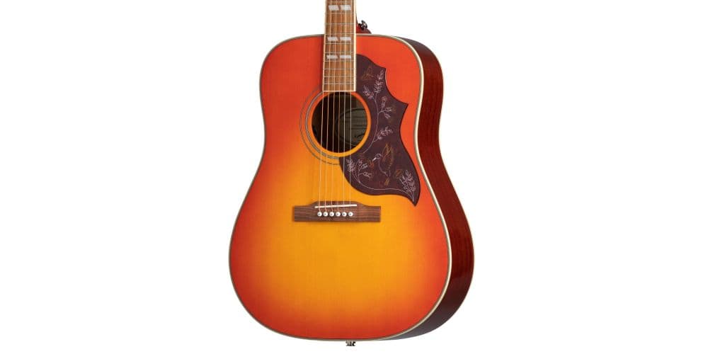 Epiphone Hummingbird Studio Solid Top Faded Cherry Guitarra Electro-Acústica Hummingbird Studio Solid Top Faded Cherry