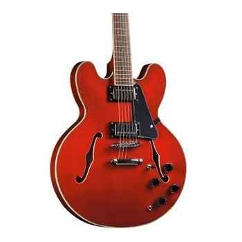 Eko geefusion-red guitarra eléctrica hollowbody