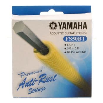 Yamaha fs50bt cuerdas guitarra acústica 0.12-0.53 antióxido
