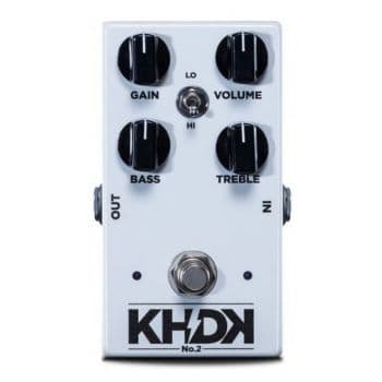 Khdk no 2 pedal booster para guitarra