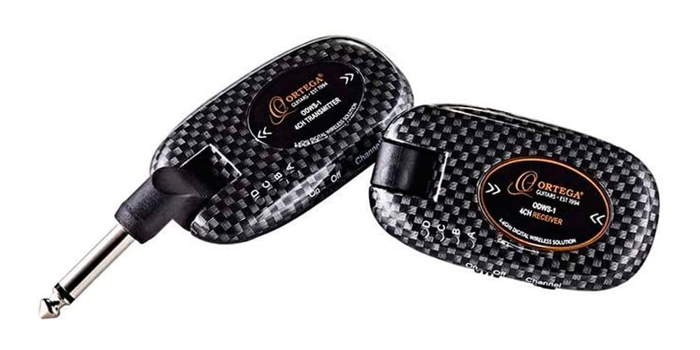 Ortega ODWS-1CAR. Sistema Wireless para Guitarra y Bajo Carbón ODWS-1CAR