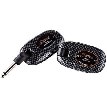 Ortega odws-1car. sistema wireless para guitarra y bajo carbón