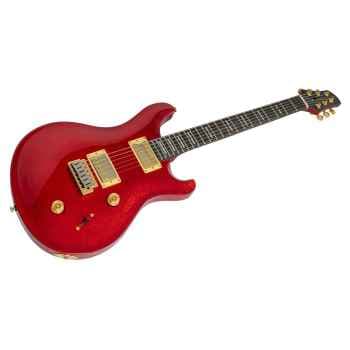 Larry Carlton Q7 Red Sparkle Guitarra eléctrica Q7 RED SPARKLE