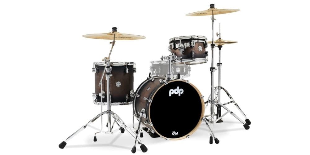 Drum Workshop PDP Concept Maple PDCM18BPSCB Charcoal Burst Lacquer PDCM18BPSCB