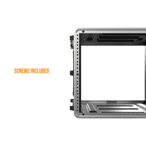 Audibax FA51 8U Rack Flightcase Negro FA51-8U Rack Case