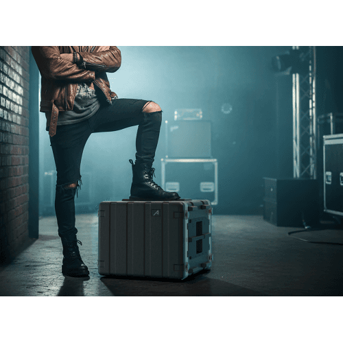 Audibax FA51 8U Rack Flightcase Negro FA51-8U Rack Case