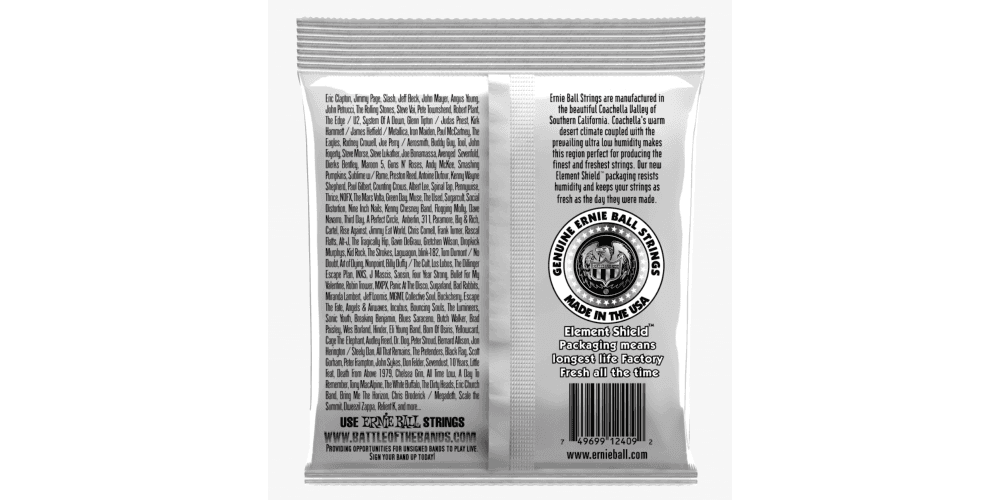 Ernie Ball 2409 Ernesto Palla Nylon con Bola Cuerdas Para Guitarra Clasica 028-042w 2409