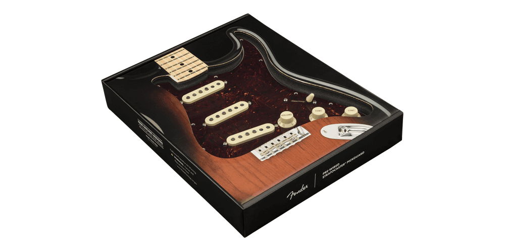 Fender Golpeador Pre-Wired Strat Custom Shop Fat 50s SSS Tortoise Shell Pre-w PG Strat SSS Fat 50s Shell