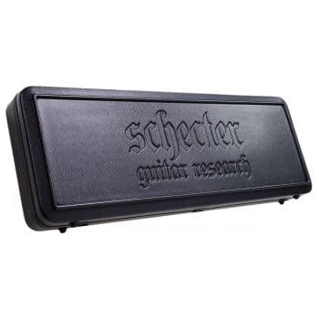 Schecter sgr-universal pe black. estuche para bajo eléctrico
