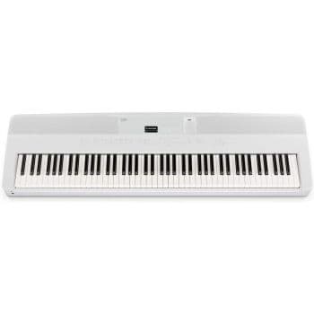 Kawai es 520 blanco piano digital escenario