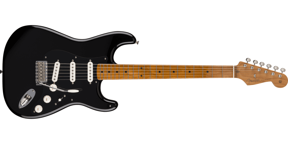 Fender LTD Vintera II 50s Strat Roasted MF Black Guitarra Eléctrica LTD Vintera II 50s Strat Roasted MF Black