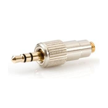 Dpa dad9034 adaptador microlock a minijack para sennheiser g2/g3/g4/ew-d/dx/2000.