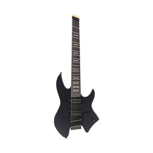 Larry Carlton X6 Headless 7 Black Satin Guitarra eléctrica X6 HEADLESS 7 BLACK SATIN