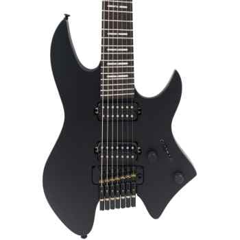 Larry Carlton X6 Headless 7 Black Satin Guitarra eléctrica X6 HEADLESS 7 BLACK SATIN