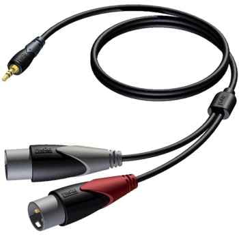 Procab CLA712-1-5 Cable XLR a Minijack 1.5M null