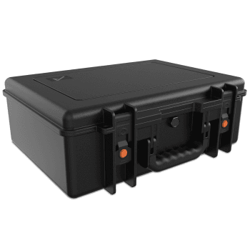 Audibax ef3 maletín multiuso con espuma moldeada negro