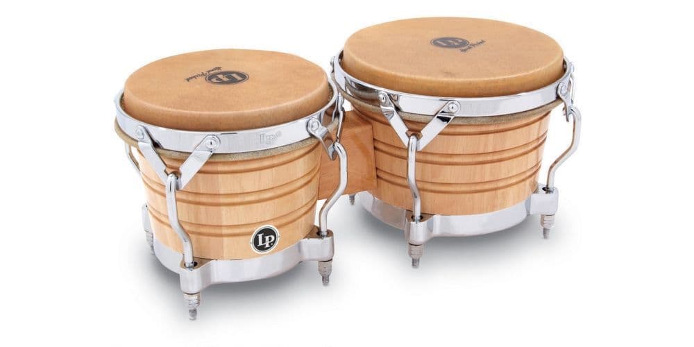 LP Bongo Generation II Madera Natural, Hardware Cromado, LP201AX-2 Bongo Generation II Madera Natural, Hardware Croma
