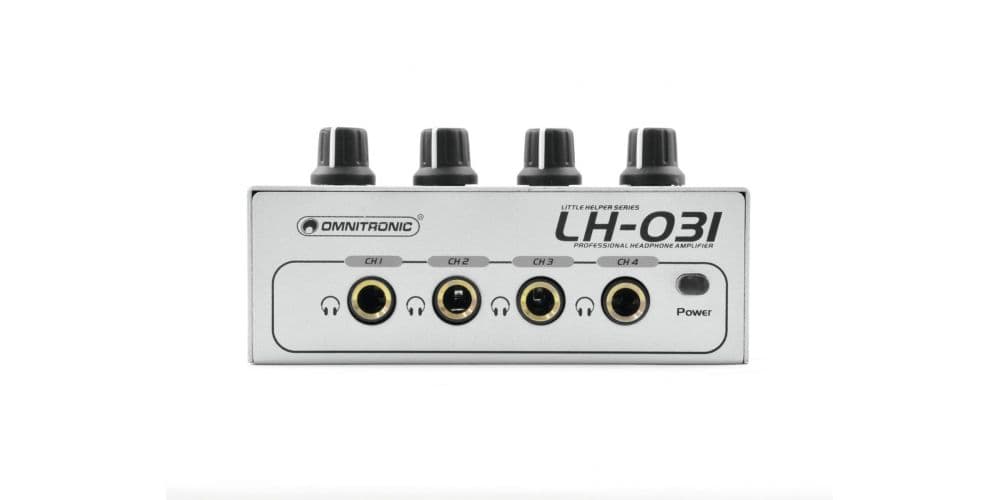 Omnitronic LH-031 Amplificador de Auriculares LH-031