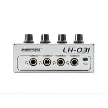 Omnitronic LH-031 Amplificador de Auriculares LH-031
