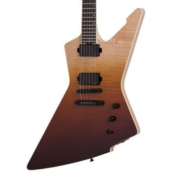 Schecter e-1 sls elite antique fade burst. guitarra eléctrica