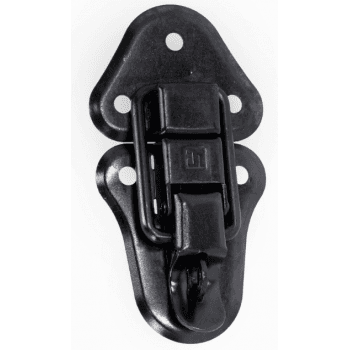 Adam hall 1602 blk - cerradura mediana de superficie ktl, negra