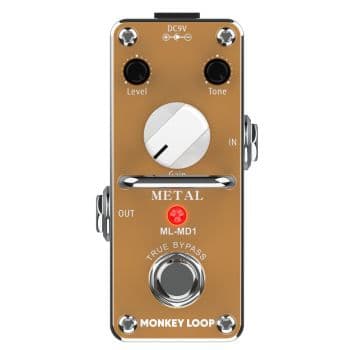 Monkey Loop ML-MD1 Pedal Metal Distorsion Para Guitarra ( REACONDICIONADO ) ML-MD1