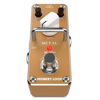Monkey Loop ML-MD1 Pedal Metal Distorsion Para Guitarra ( REACONDICIONADO ) ML-MD1