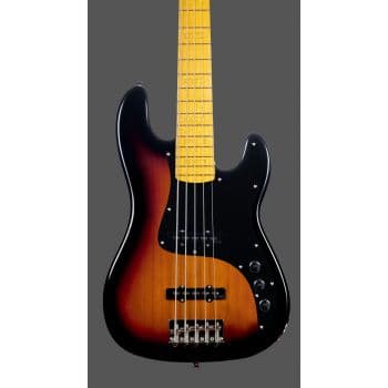 Markbass mb 5 gloxy 3-tone sunburst bajo eléctrico
