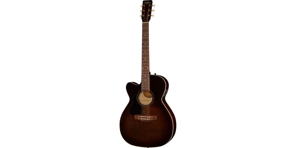 Art & Lutherie Legacy Left Bourbon Burst CW Presys II Guitarra acústica electrificada para Zurdos Legacy Left Bourbon Burst CW Presys II