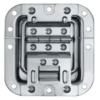 Adam hall hardware 27096 - tope de tapa mediano sin paso perfil con bisagra y función clic-stop