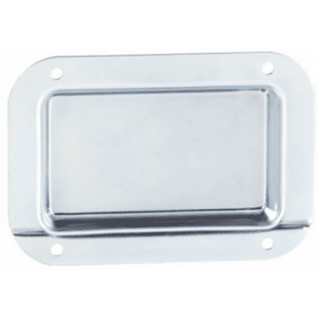 Adam hall hardware 38082 - base empotrable de acero galvanizado pack de 20 unidades