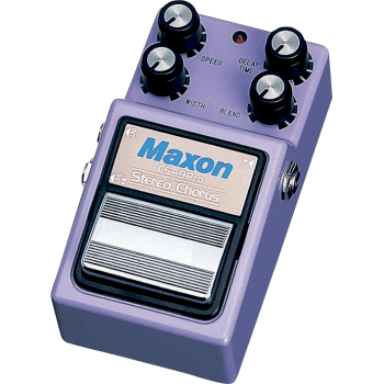 Maxon cs-9 stereo chorus pro pedal efectos guitarra