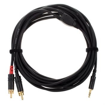 Cordial cfy 6 wcc cable 2 rca a minijack stereo 6 metros