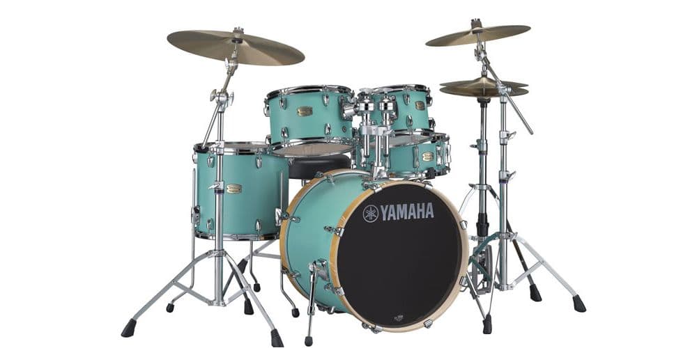 Yamaha Stage Custom Birch Matte Surf Green SBP2F5 + HW780 Stage Custom Birch Matte Surf Green