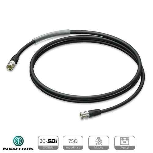 PROCAB Cable 3G-SDI HighFlex BNC MACHO - BNC MACHO DE 10 metros Cable 3G-SDI HighFlex BNC MACHO - BNC MACHO DE 10