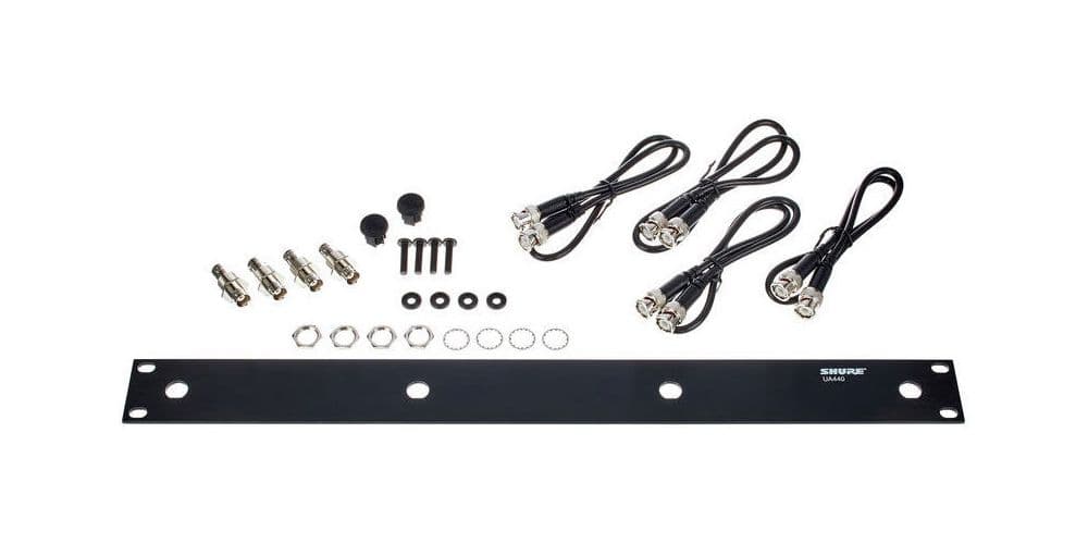 SHURE UA440 Kit para montaje de antenas en frontal de rack 1U UA440