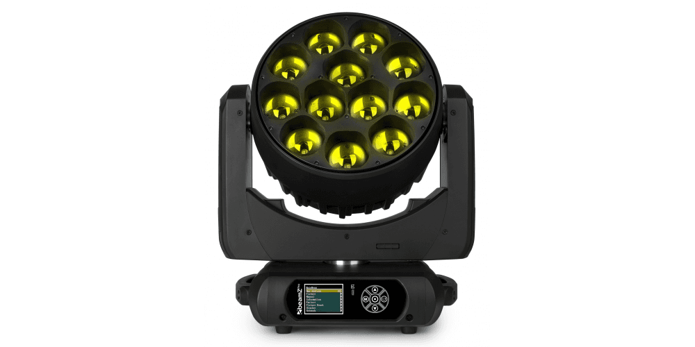Beamz MHL1240 Cabeza Movil LED Zoom 12 X 40W 2 Piezas en FlightCase 150100 MHL1240