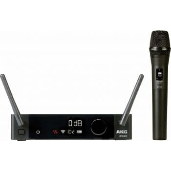 Akg dms300 vocal set p5 microfono inalambrico mano licencia libre 2,4 ghz