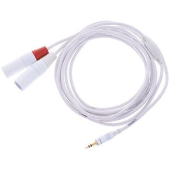 Cordial cfy 3 wmm-snow cable 2 xlr macho a minijack stereo 3 metros