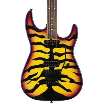 Esp eii sunburst tiger guitarra eléctrica