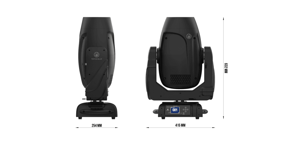 Triton Blue Halley H330 Cabeza Móvil Hibrida 380W ( REACONDICIONADO ) Halley H330