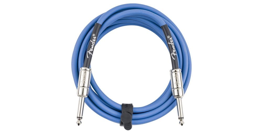 Fender Contour 10 Cable Lake Placid Blue Cable Jack Contour 10 Cable Lake Placid Blue