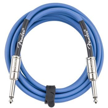 Fender Contour 10 Cable Lake Placid Blue Cable Jack Contour 10 Cable Lake Placid Blue