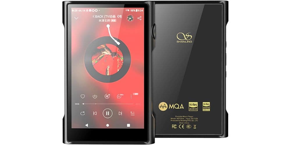Shanling M3 Ultra Negro Reproductor Hi-Res M3 Ultra negro