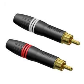 Procab PCR2M Pareja de conectores RCA Profesionales PCR2M null