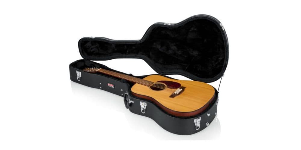 Gator GWE-DREAD12 Estuche para Guitarra Acustica Dreadnought / Madera 12ST . GWE-DREAD12