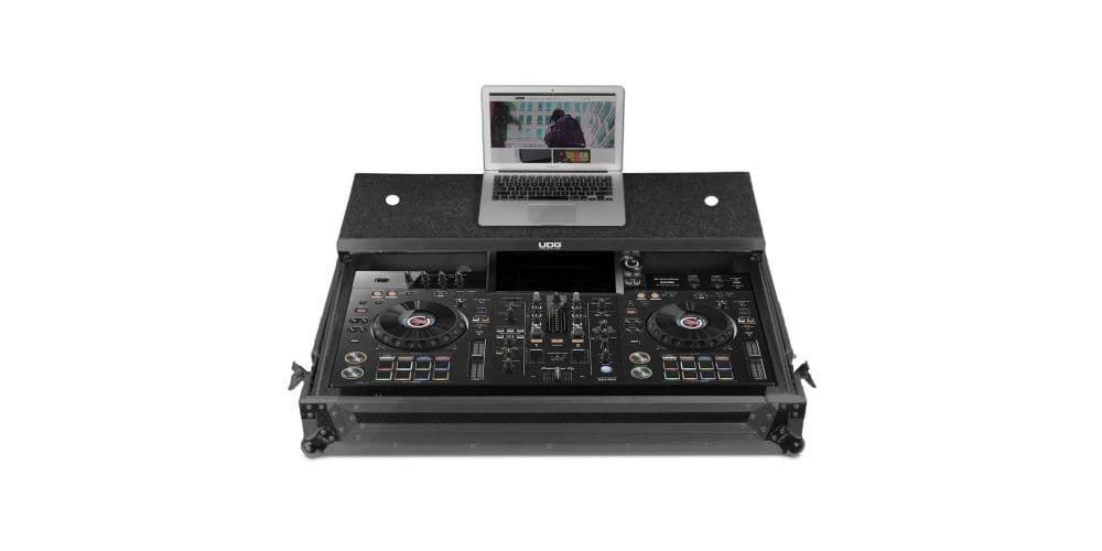 Udg U91075BL Ultimate Black Plus Estuche Para Equipo De DJ Pioneer XDJ-RX3 U91075BL Ultimate Black Plus
