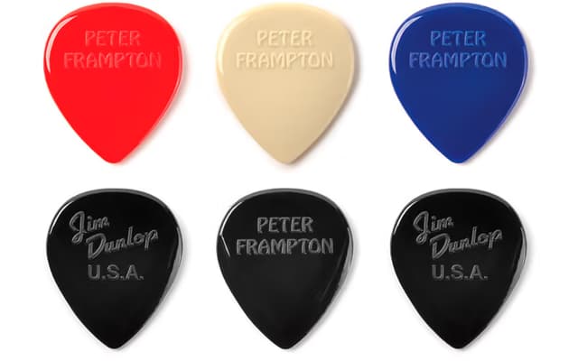Dunlop adupf599p set 6 púas peter frampton vintage jazz