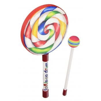 Remo 6 x 1 tambor de mano infantil lollipop drum