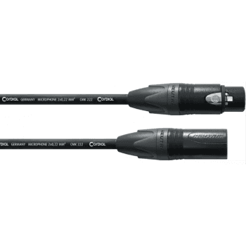 Cordial cpm 2,5 fm cable de xlr macho a xlr hembra 2,5 metros